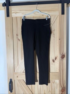 DKNY Jeans Black Ponte Ankle Pants